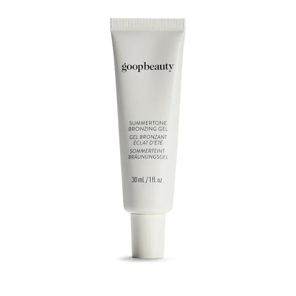 goop Beauty Summertone Bronzing Gel Hydrating Skin Tint for a Sun Kissed Glow Vitamin E & Red Algae Astaxanthin 1 fl oz
