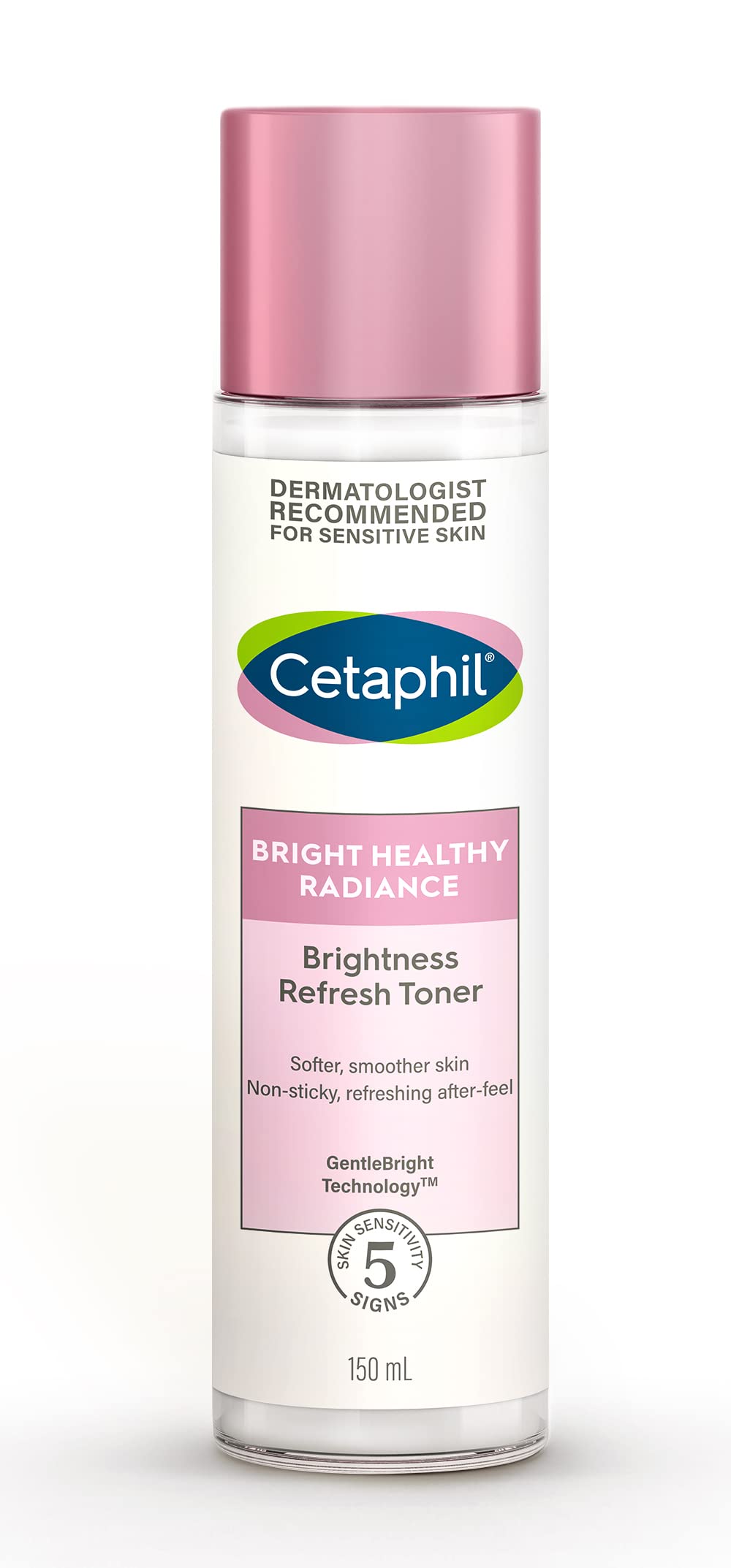 Cetaphil Bright Healthy Reveal Creamy Cleanser, Pack of 100gm and Radiance Refresh Toner, White, 150 ml Combo