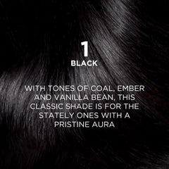 L’Oréal Paris L'Oreal Excellence Creme Hair Color, 1 Black, 72ml+100g