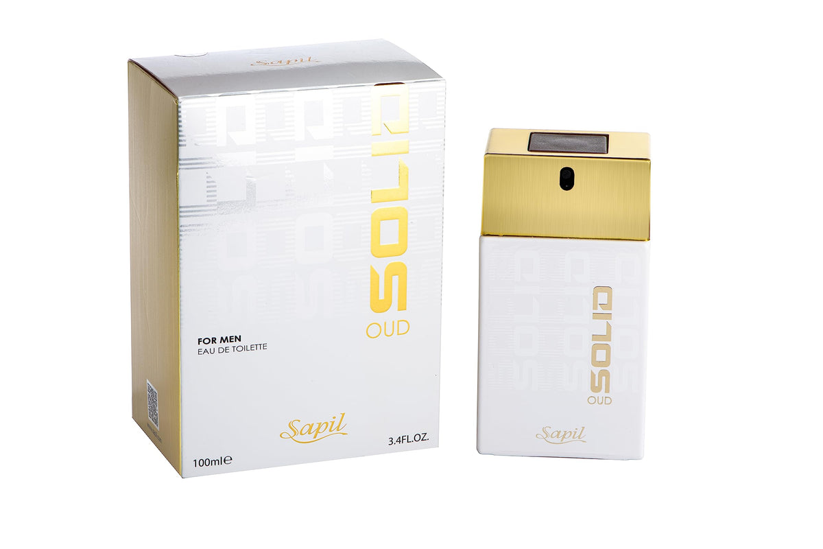 Sapil Solid Oud Eau De Toilette Unisex 100ml