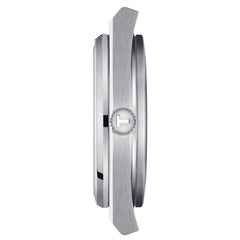 Tissot Mens PRX 316L Stainless Steel case Quartz Watch, Grey, Stainless Steel, 12 (T1374101109100)