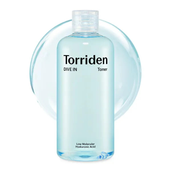 Torriden Dive in Toner 300ml (10.14 fl. oz.) | pH Balancing Facial Toning Water for Dry Skin | Hyaluronic Acid, Panthenol, Allantoin