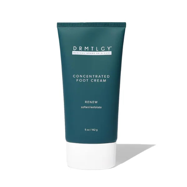 DRMTLGY Concentrated Foot Cream for Dry Cracked Heels - Heel Cream & Foot Lotion for Dry Cracked Feet -Dry Feet Treatment for Women & Men - 5 Oz