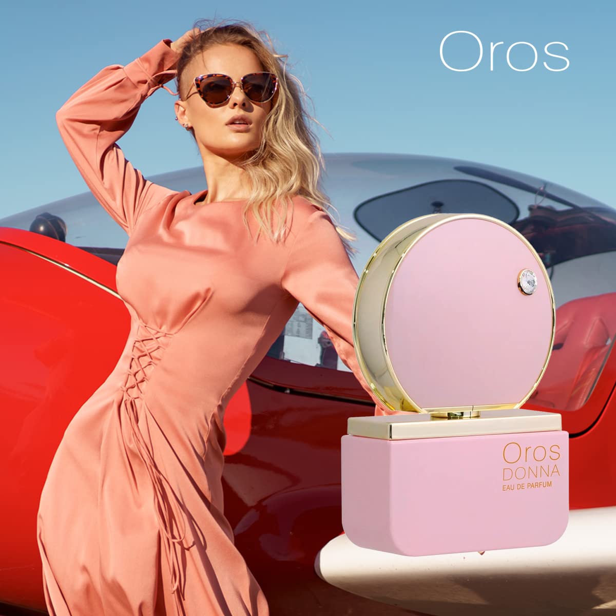 Armaf Oros Donna Pink Pour Femme Eau De Parfum Women 85ml / 2.9 Oz Fragrance For Her