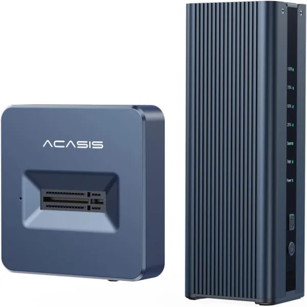 ACASIS Dual-Bay Offline M.2 NVMe SSD Cloner with Cooling Fan & Single-Bay USB-C NVMe Dock PCIe SSDs