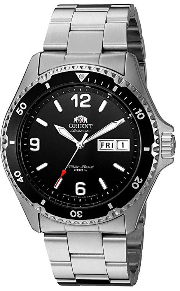 Orient Men's 'Mako II' Japanese Automatic Stainless Steel Diving Watch