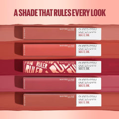 Maybelline New York Super Stay Matte Ink Liquid Lipstick - 80 Ruler,5ml