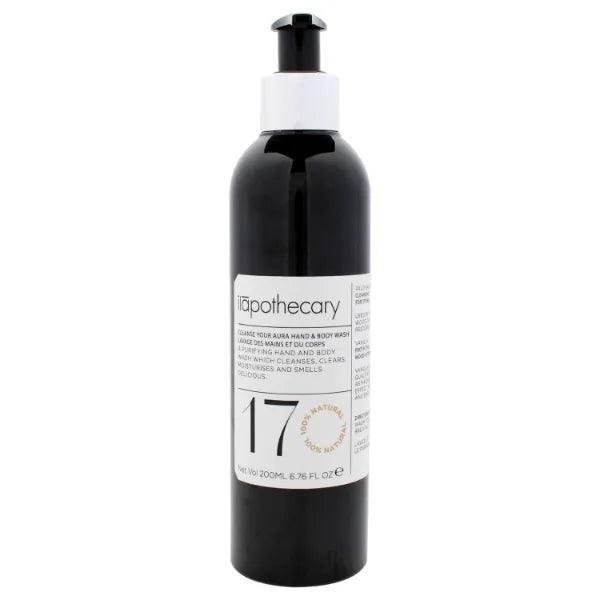 ilapothecary Cleanse Your Aura Hand Soap and Body Wash - Moisturizing Hand Soap - Natural Body Wash with Vanilla - Gluten Free - 6.76 oz