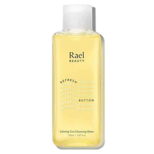 Rael Skin Care, Cleansing Water for Face - Gentle Daily Makeup Remover & Cleanser, Korean Skincare, All Skin Types, H3O Hyaluronic Acid and Cica Extract, Cruelty Free (5.07oz)