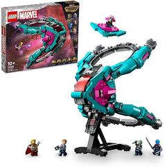 LEGO 76255 Marvel The New Guardians' Ship, Buildable Guardians of the Galaxy Volume 3 Spaceship Toy with Mantis, Drax and Star-Lord Minifigures, Super Hero Set