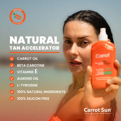 Carrot Sun Papaya Tanning Oil