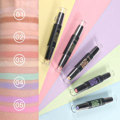 ELECDON Cream Contour Sticks, 5Pcs Face Makeup Highlighter Stick, Contouring Makeup Kit for Beginners,Highlight and Contour Kit,Cream Concealer Makeup Blur Stick,Primer Face Corrector Makeup Stick