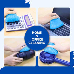 MIIS Car Cleaning Gel, Car Accessories Interior, Slime Kit Super Clean Quickly Remove Stains, Tablet,Laptop and Keyboard Cleaning Kit 2 Cans 320gm.