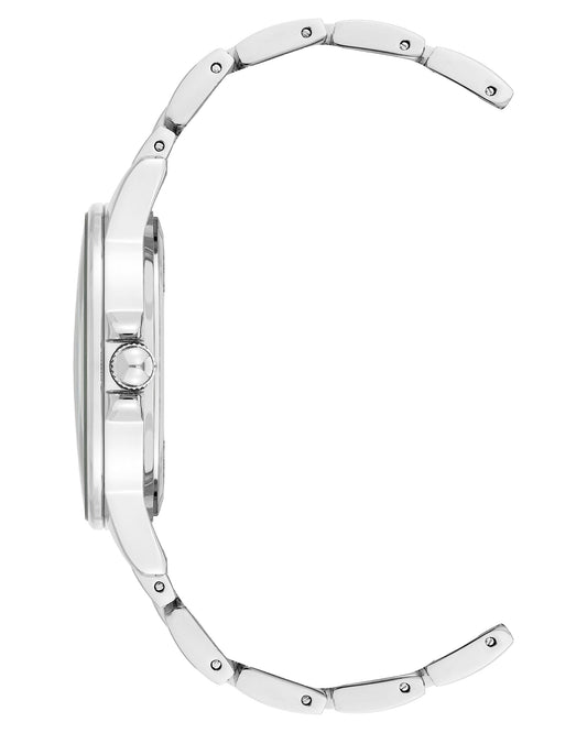 Anne Klein Women's Smiley Face Patterened Dial Bracelet Watch