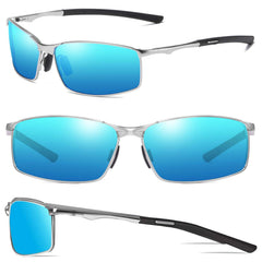 Sunglasses Mens Womens Polarised Sunglasses UV Protection Sunglasses metal frame Ultra Light for Driving Travel Fishing Running Outdoor Eyewear Sun glasses
