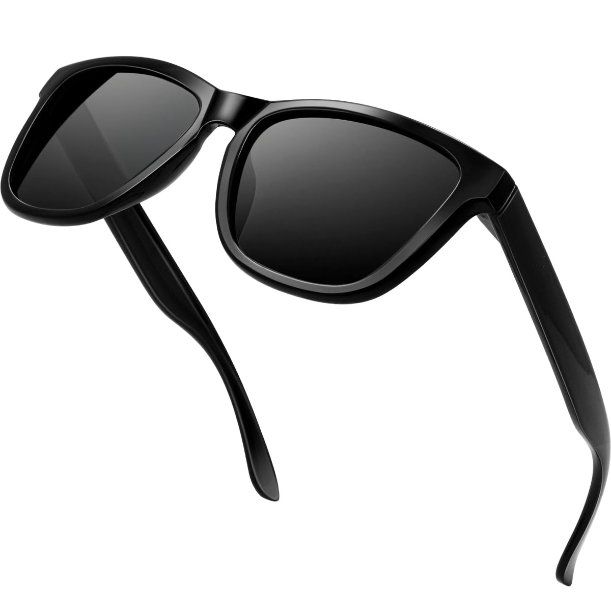 KANASTAL Polarized Sunglasses for Women, Classic Square Mens Sun Glasses, Lightweight Shades for Womens Outdoor 100% UV400 Protection Driving Fishing Golf Outdoor Activities