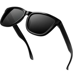 KANASTAL Polarized Sunglasses for Women, Classic Square Mens Sun Glasses, Lightweight Shades for Womens Outdoor 100% UV400 Protection Driving Fishing Golf Outdoor Activities