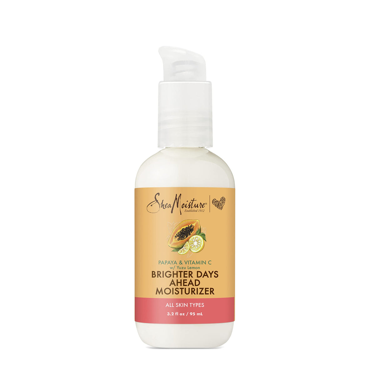 SHEA MOISTURE Face Moisturizer For Dull, Uneven Skin Papaya and Vitamin C Skin Care 3.2 oz