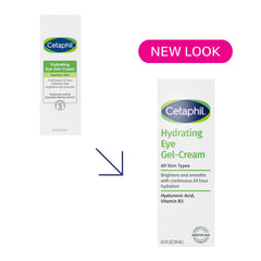 Cetaphil Hydrating Eye Gel Cream, 0.5 Oz, Packaging may Vary