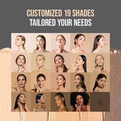 TFIT Radiance Fit Serum Foundation - Flawless Coverage, Dewy finish, Long-lasting, Lightweight, Korean Makeup,1.05 Oz. (N2.5 Amber, 1.05 Oz.)