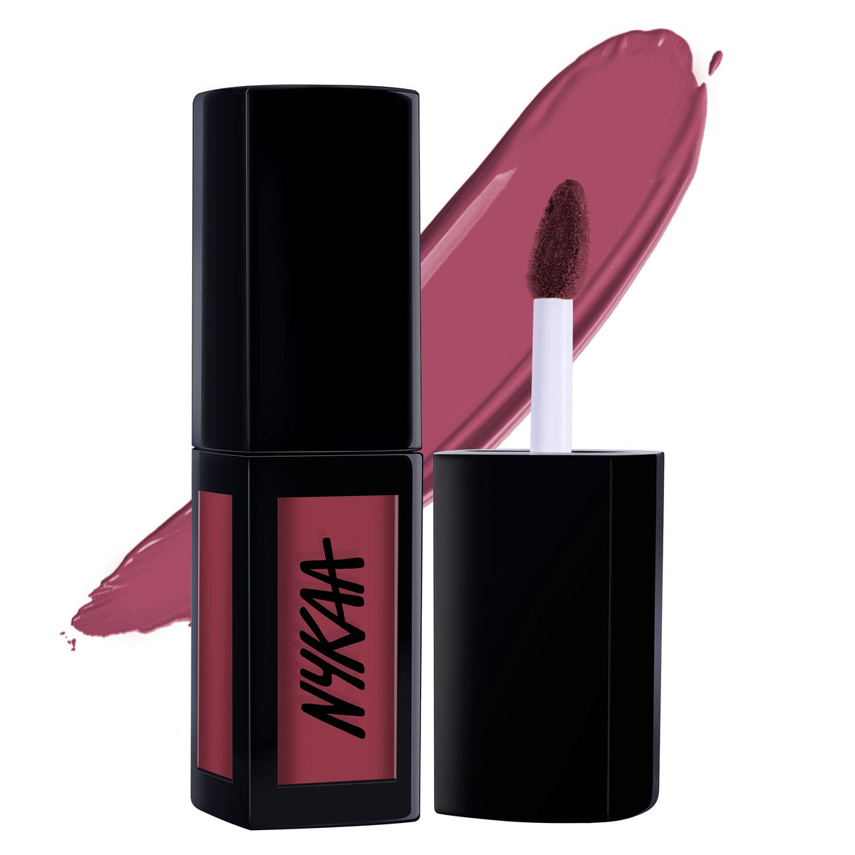 Nykaa Matte to Last Liquid Lipstick Collection - Pink - Intense Matte Color | Long-Wearing | Lightweight & Comfortable | 24H Freshness | Precise Application - Boho 16 (5ml)