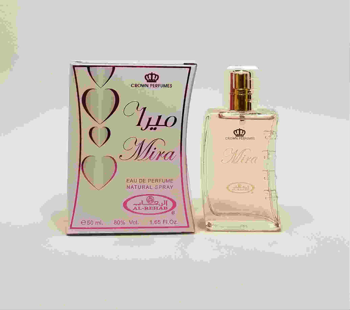 Mira - Al-Rehab Eau De Perfume Natural Spray (50 ml/1.65 fl. oz) - 2 pack