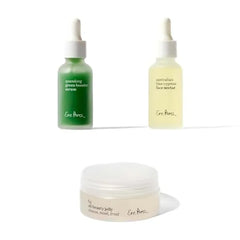 Ere Perez Fig All Beauty Jelly Cleanser, Quandong Green Booster Serum + Australian Blue Cypress Face Nectar Natural Skincare BUNDLE Clean Beauty