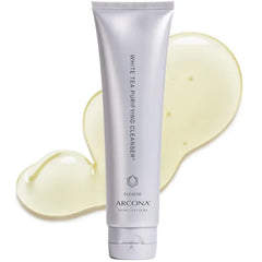 ARCONA White Tea Purifying Water Based Cleanser For Sensitive Skin - Gentle Face Wash For Women - Exfoliating Face Wash, Cranberry, Yucca, Vitamin E, Aloe - 3.67oz