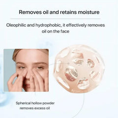 3Pcs Sunscreen Whitening Waterproof Setting Powder Compact, SPF15+ Sun Protection Waterproof Sweatproof Setting Powder for Face