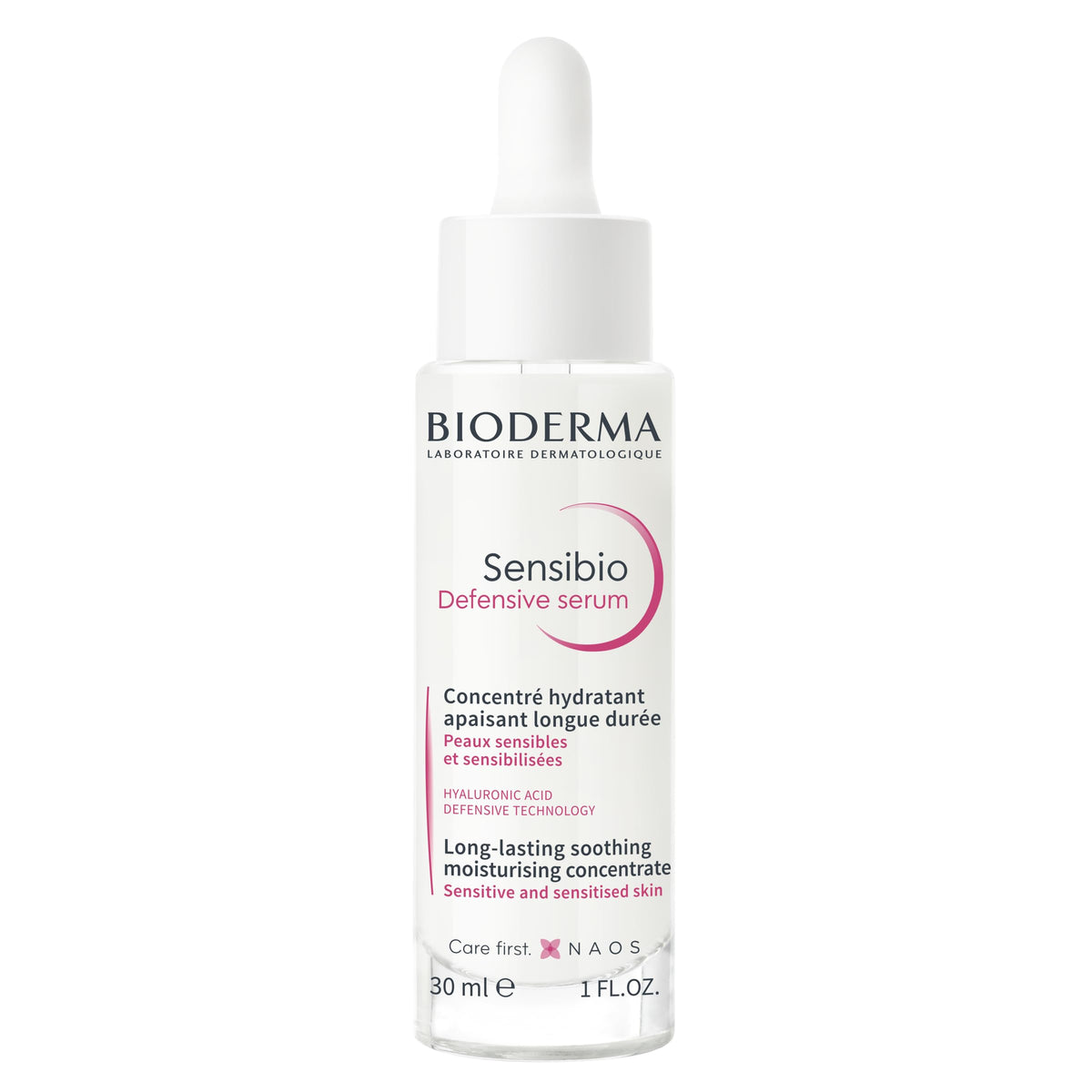 Bioderma Sensibio Defensive Serum, Soothing and Moisturizing Concentrate for Sensitive Skin - 30 ml