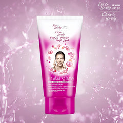 Glow & Lovely and Formerly Fair Face Wash with Multivitamins Instaglow to Remove Dullness Brighten the Skin, 50ml