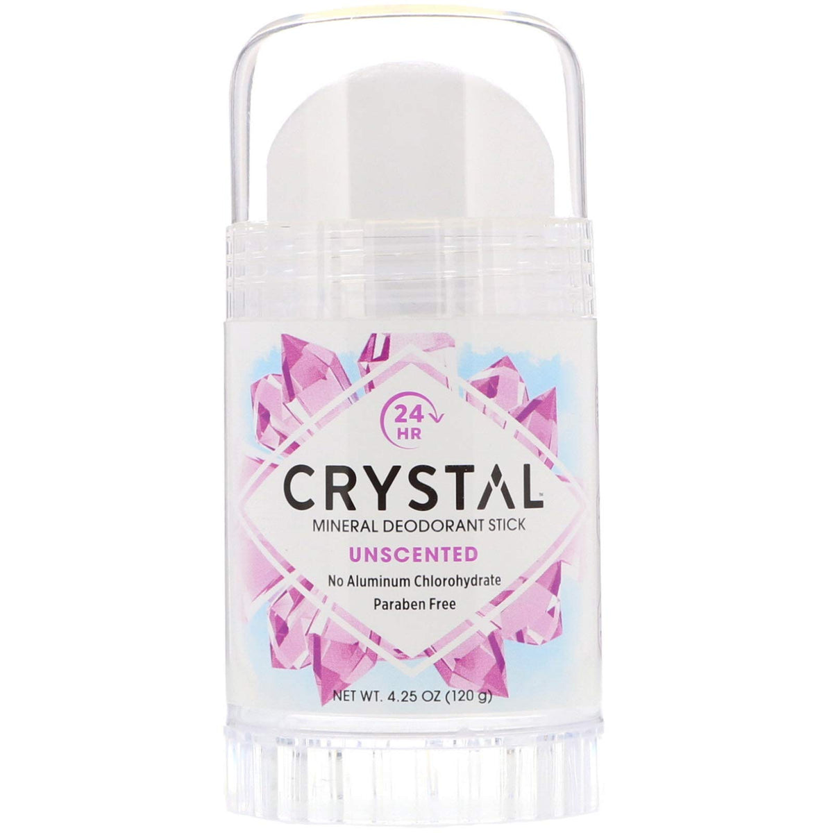 Crystal Essence Mineral Deodorant Stick, Unscented 4.25 oz