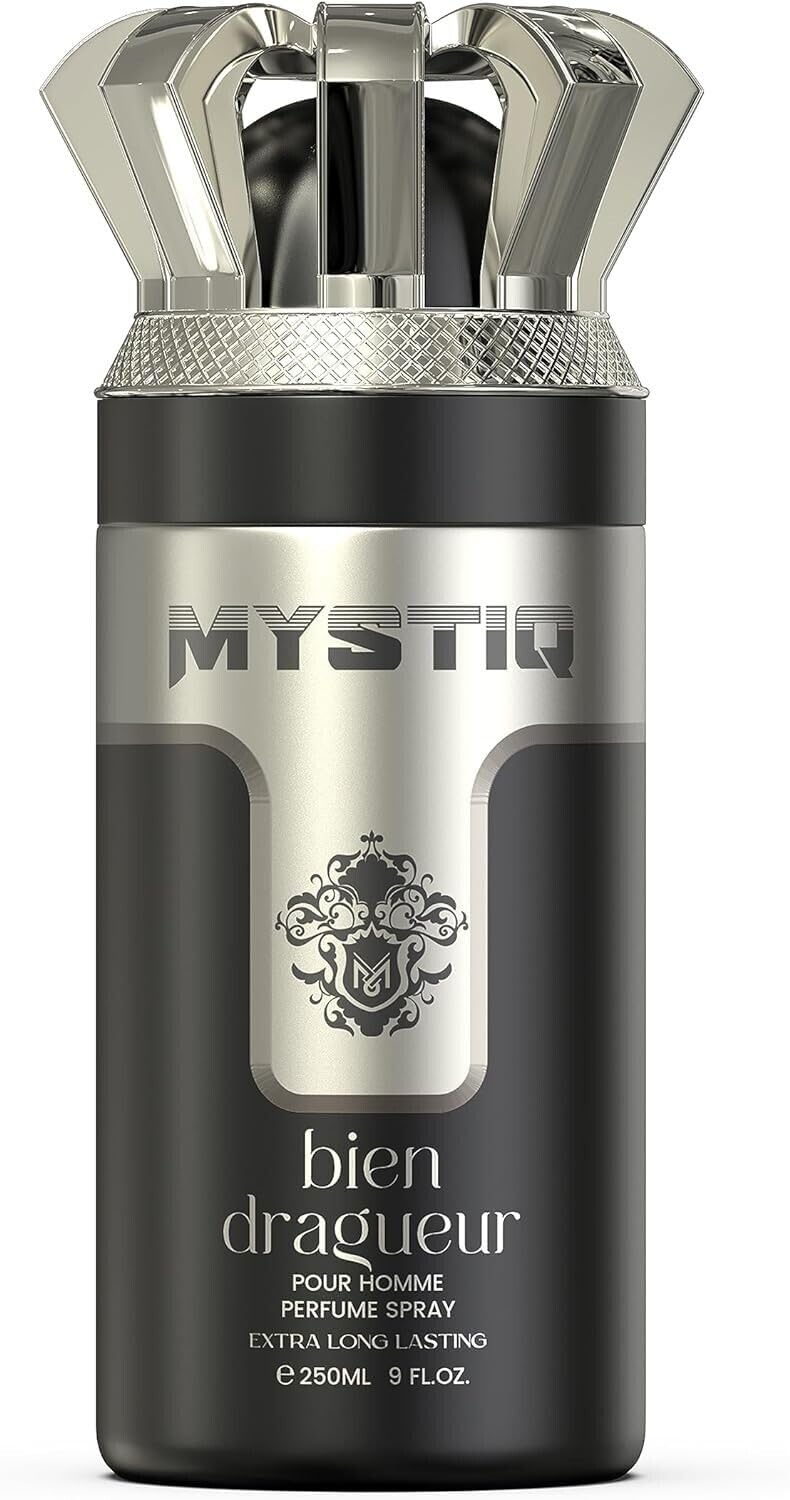 Mystiq Bien Dragueur Body Perfume Spray for Men- 250ml