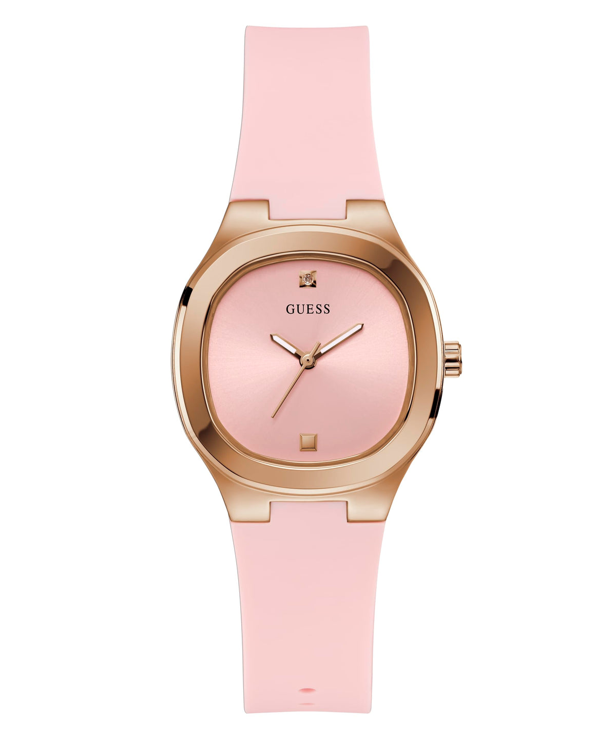 GUESS Women's 32mm Watch - Gold Tone Bracelet Champagne Dial Gold Tone Case