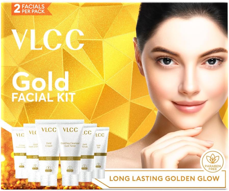 VLCC Gold Facial Kit, 60g