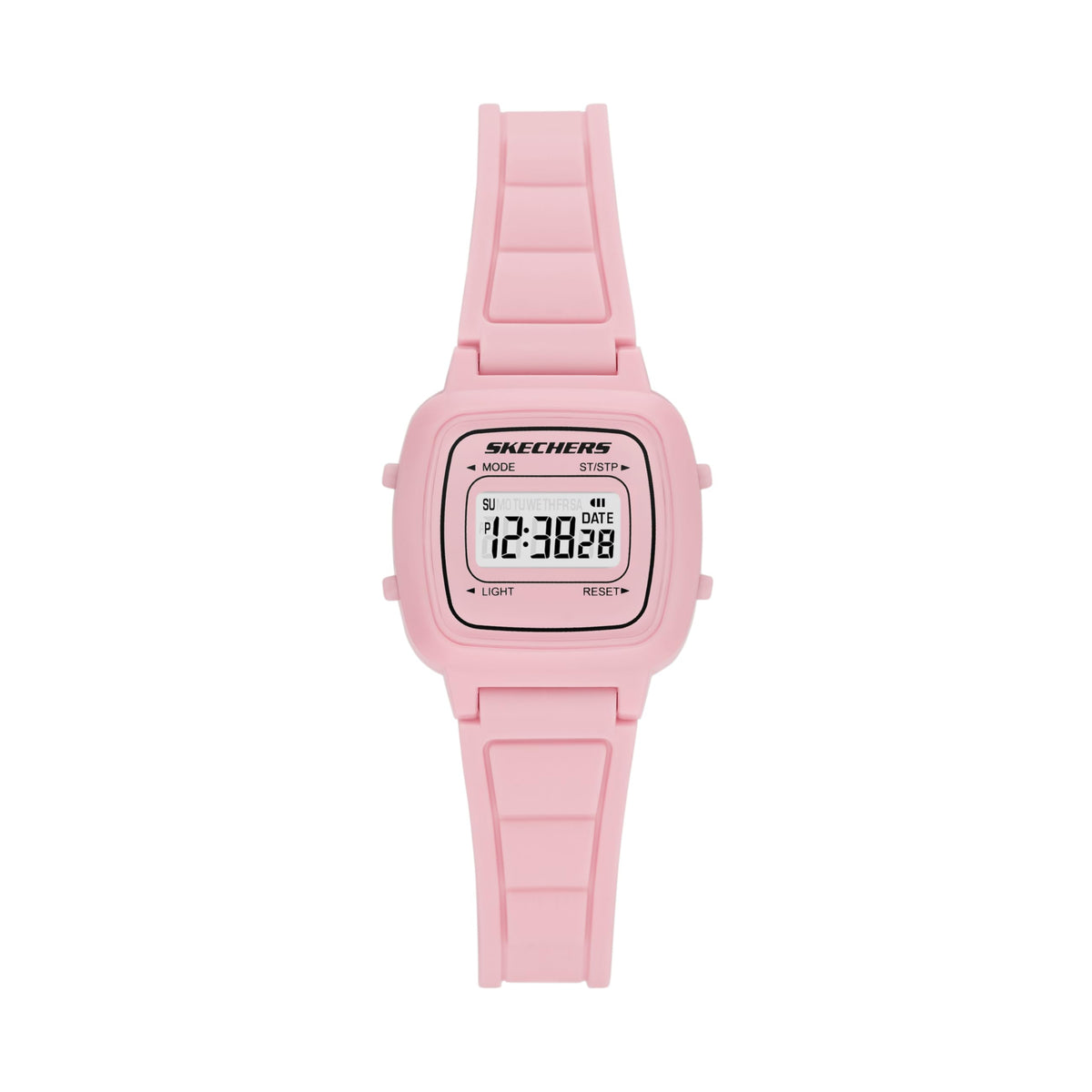 Skechers Women's Alta Digital Chronograph Watch, Color: Blush (Model: SR2139), Blush, Modern