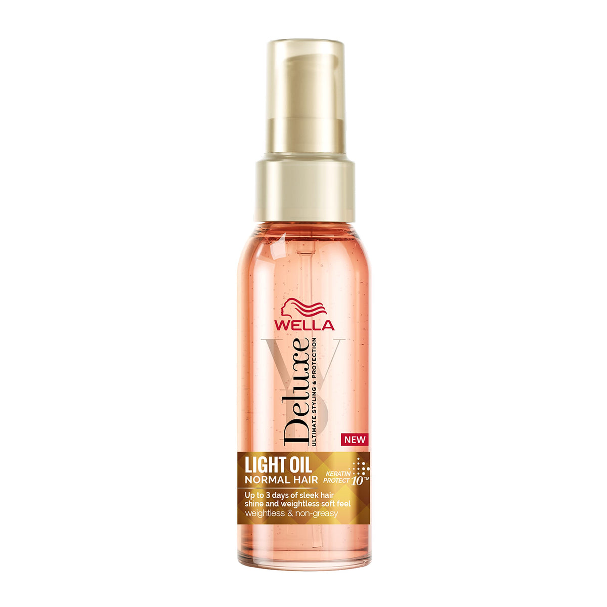 Wella Deluxe Light Oil – Boosts 10 Signs of Healthy Hair, Protects Colored Hair – 100ml