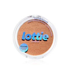 Lottie LONDON Sunkissed Suncatcher - Vegan Powder Bronzer - Achieve Sunkissed Radiant Glow - 8g