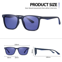 Joopin Polarized Sunglasses for Women UV Protection Classic Square Vintage Shades of Men Driving Fishing Traveling Lightweight Glasses