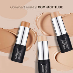 bellapierre Mineral Foundation Stick | Full Coverage Matte Finish | Cruelty Free | Non-Toxic and Paraben Free | Compact Tube - 0.35 Oz - Light