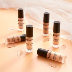 Pilgrim Medium Natural Almond Serum Liquid Foundation, Matte & Poreless,30 ml |Foundation for face make up infused |Water-Resistant,All Day Coverage|All SkinTypes