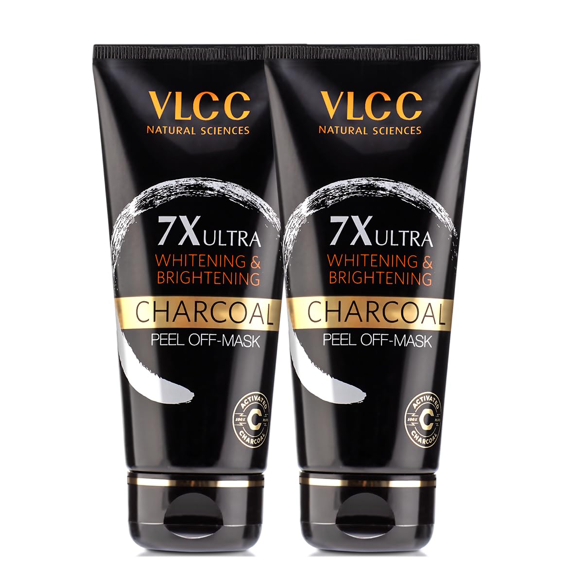 VLCC 7x Ultra Whitening & Brightening Charcoal Peel Off Mask (200 G)
