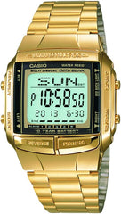 Casio Casual Watch Digital Display Quartz For Men Gold/Grey