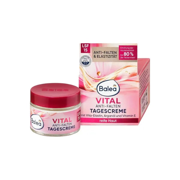 Balea Vital Anti-Wrinkle Day CreamSPF15, 50 ml (1.69 fl oz)
