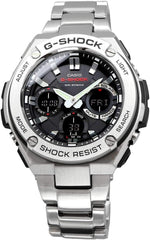 G-Shock Casio G-Steel Solar Analog Digital Men's Watch (Black) GST-S110D-1ADR / GSTS110D-1A, bracelet