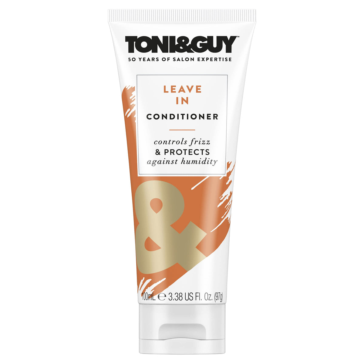 Toni & Guy Leave In Conditioner for Damaged Hair, Controls Frizz & Protects Against Humidity, Perfect for Smoother and Softer Hair - 100ml