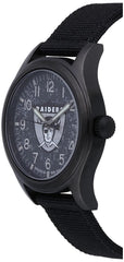 Timex Tribute Men's NFL Scout 40mm Quartz Fabric Strap - Las Vegas Raiders