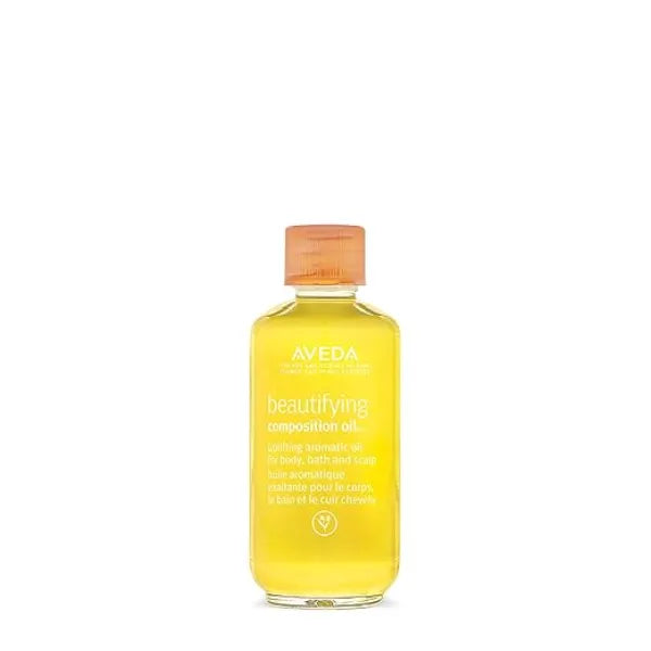 Aveda Beautifying Composition Oil Bath, Body & Scalp with Certified Organic Safflower & Olive Oil Aroma of Certified Organic Rosemary, Lavender, Bergamot, 1.7 Fl Oz