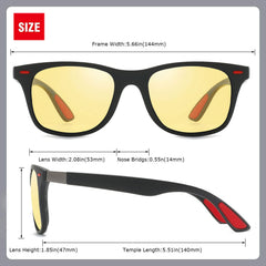 Polarized Sunglasses Mens Womens Cool Fishing Driving Hiking Ultralight Retro Wrap Around Travel sun glasses UV Protection