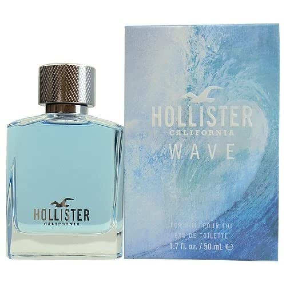 Hollister Wave Men's Eau de Toilette, 50 ml